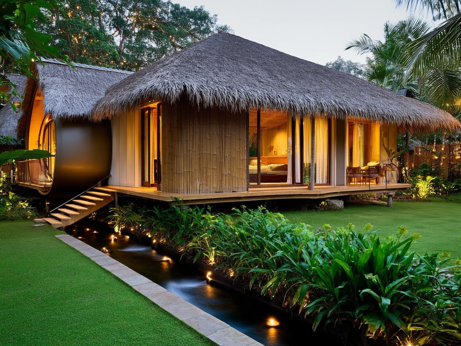 Capsule eco-house